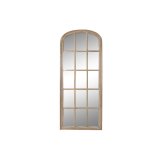 Vgspejl Home ESPRIT Natur Vindue Afkldt 70,5 x 4 x 170,5 cm #1