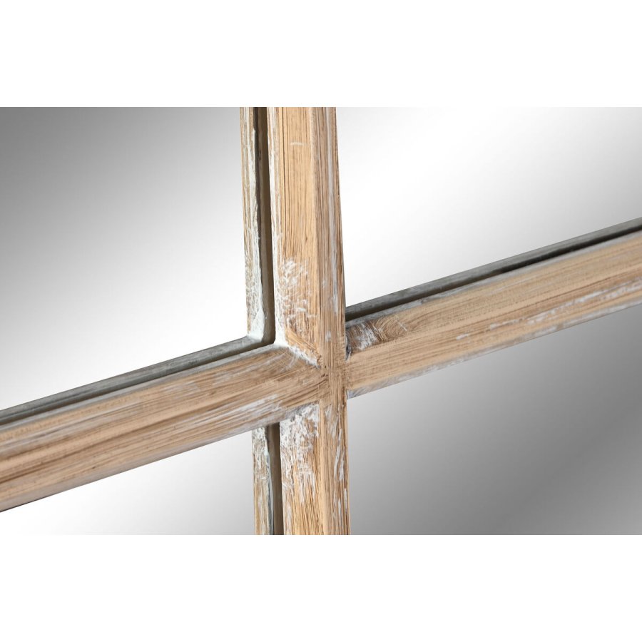 Vgspejl Home ESPRIT Natur Vindue Afkldt 80 x 4 x 140 cm #3