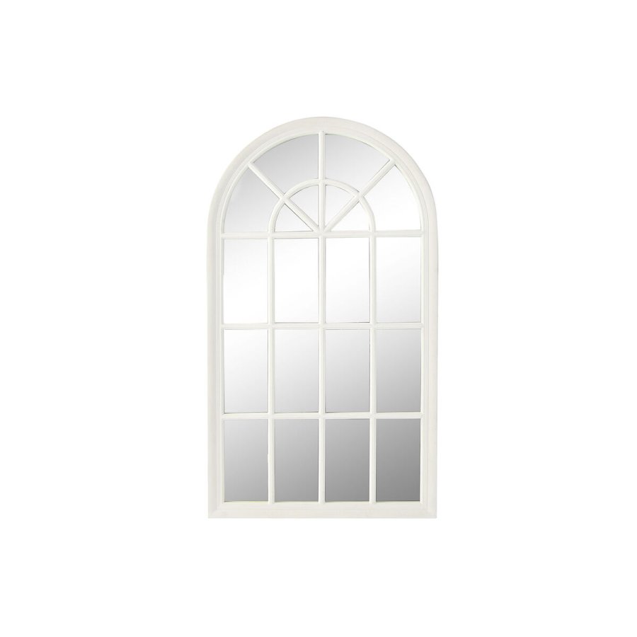 Vgspejl Home ESPRIT Hvid Vindue 80 x 3,5 x 140 cm #1