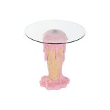Sofabord Home ESPRIT Pink 48 x 48 x 49 cm #1