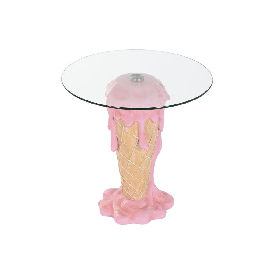 Sofabord Home ESPRIT Pink 48 x 48 x 49 cm #1