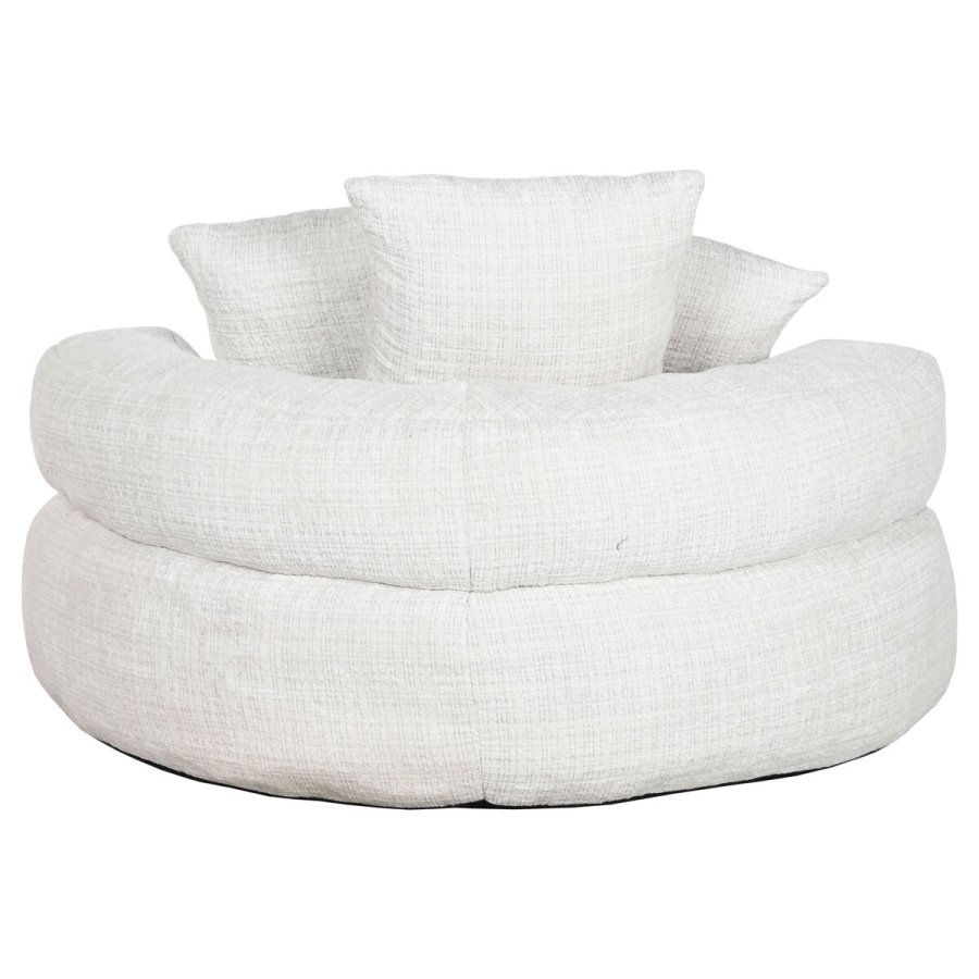 Lnestol Home ESPRIT Hvid 104 x 104 x 50 cm #4