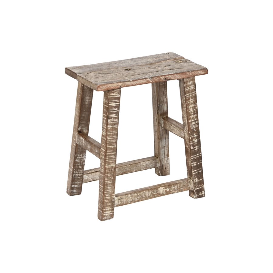 Sofabord Home ESPRIT Hvid Brun 45 x 25 x 51 cm #1