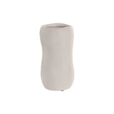 Vase Home ESPRIT Beige Keramik 10 x 10 x 20 cm #1
