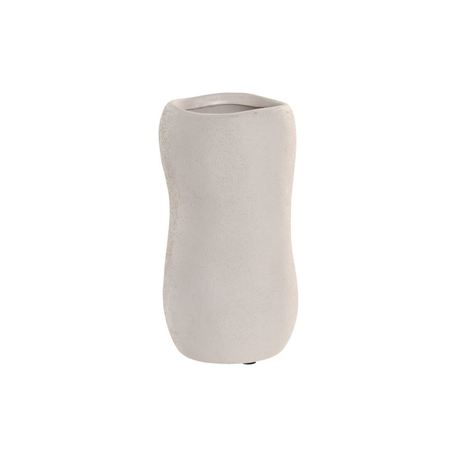 Vase Home ESPRIT Beige Keramik 10 x 10 x 20 cm #1