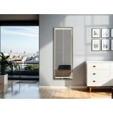 Pkldningsspejl Home ESPRIT Gylden Aluminium 50 x 0,5 x 150 cm #5