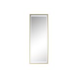 Pkldningsspejl Home ESPRIT Gylden Aluminium 50 x 0,5 x 150 cm #1