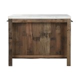 Kkken mbler Home ESPRIT Hvid Natur 120 x 60 x 97 cm 131 x 61,5 x 97 cm #2