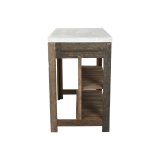 Kkken mbler Home ESPRIT Hvid Natur 120 x 60 x 97 cm 131 x 61,5 x 97 cm #3