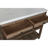 Kkken mbler Home ESPRIT Hvid Natur 120 x 60 x 97 cm 131 x 61,5 x 97 cm #4