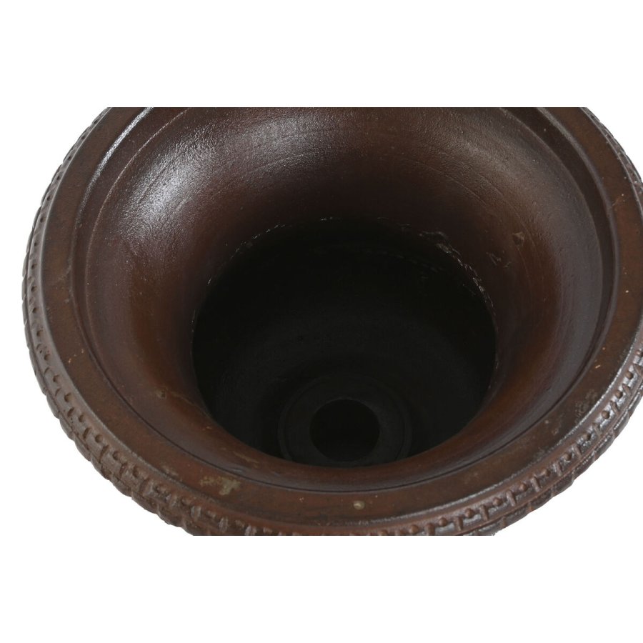 Vase Home ESPRIT Brun Jern 41 x 41 x 36 cm #4