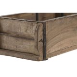 Lyseholder Home ESPRIT Natur Jern Teak 60 x 15 x 14 cm #3