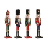 Julepynt Home ESPRIT Multifarvet 15 x 15 x 60 cm (4 enheder) #1