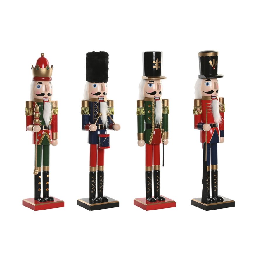 Julepynt Home ESPRIT Multifarvet 15 x 15 x 60 cm (4 enheder) #1