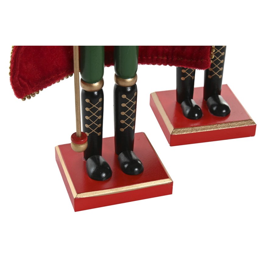 Julepynt Home ESPRIT Multifarvet N�ddekn�kker 20 x 20 x 38 cm (2 enheder) #5