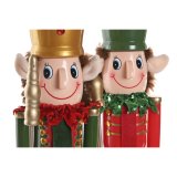 Julepynt Home ESPRIT Multifarvet N�ddekn�kker Alf 11 x 10 x 54 cm (2 enheder) #2