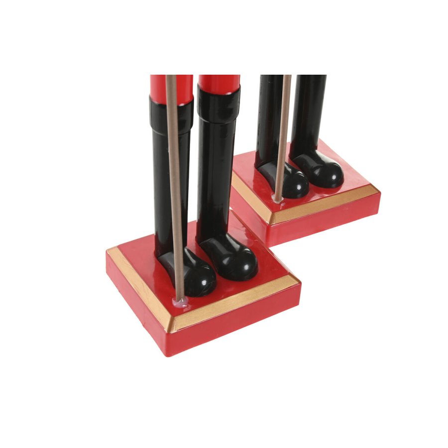 Julepynt Home ESPRIT Multifarvet N�ddekn�kker Alf 11 x 10 x 54 cm (2 enheder) #3