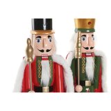 Julepynt Home ESPRIT Multifarvet N�ddekn�kker 20 x 13 x 55 cm (2 enheder) #2