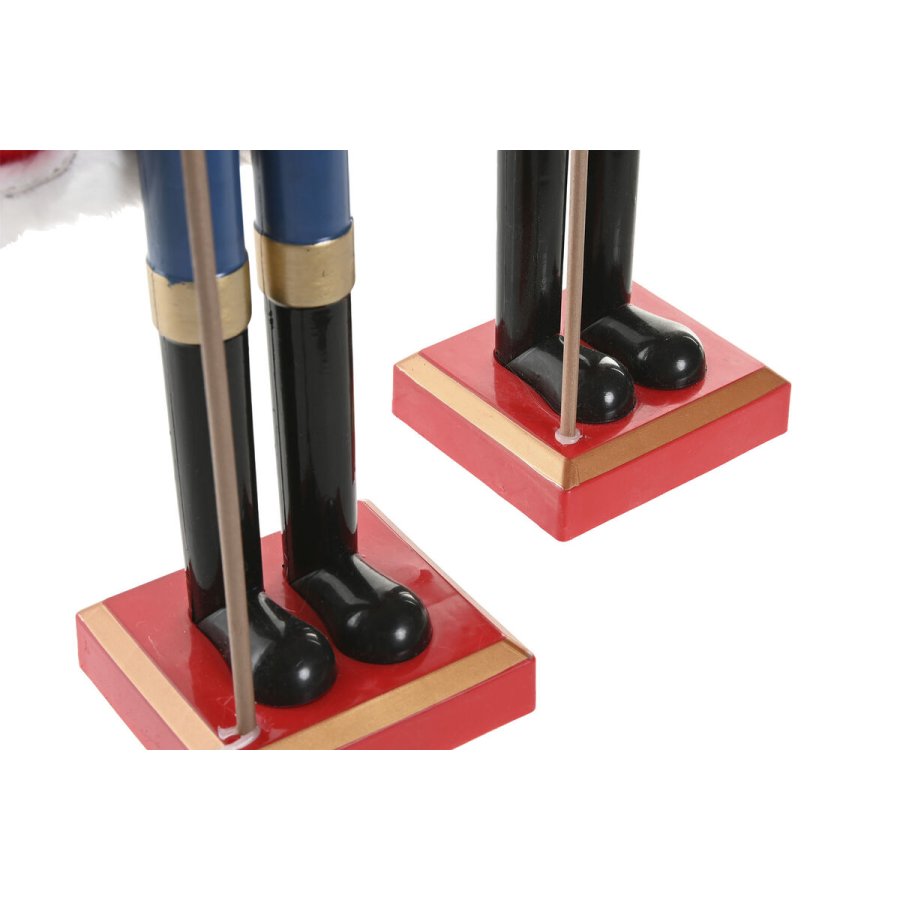 Julepynt Home ESPRIT Multifarvet N�ddekn�kker 20 x 13 x 55 cm (2 enheder) #3