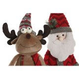 Julepynt Home ESPRIT Rd Grn 30 X 21 X 54 CM (2 enheder) #2