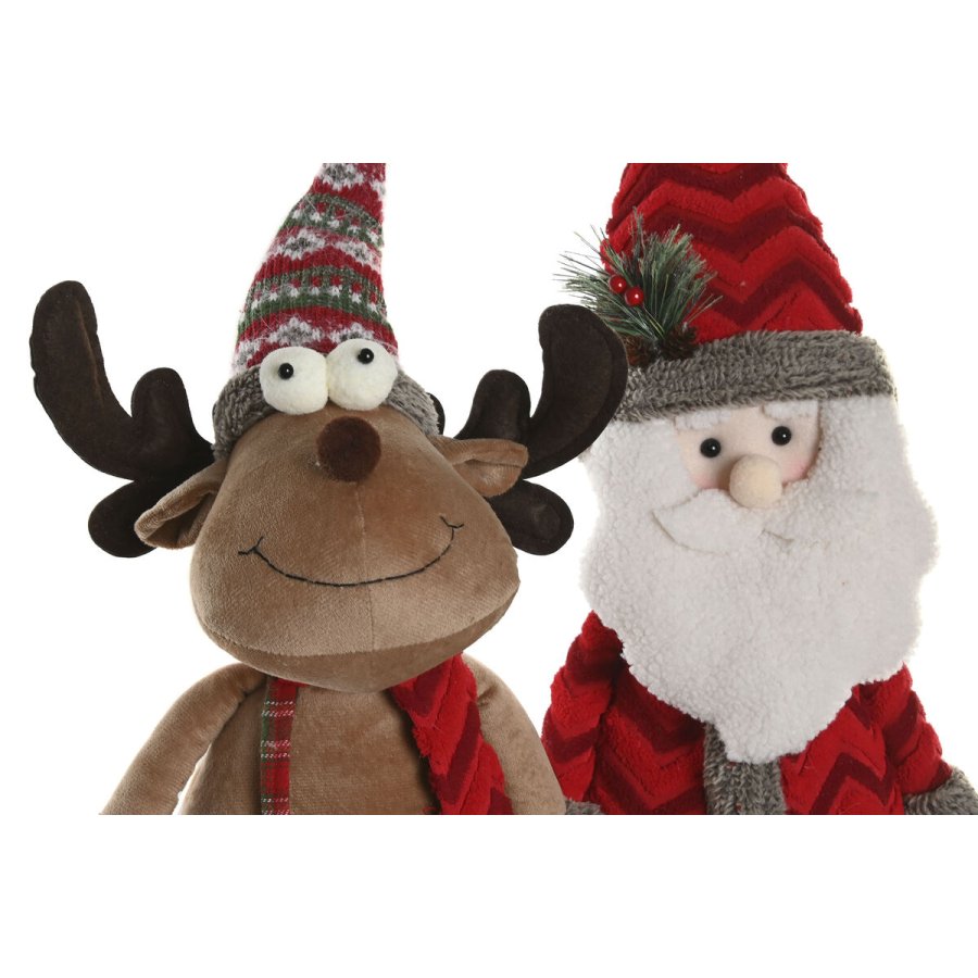 Julepynt Home ESPRIT Rd Grn 30 X 21 X 54 CM (2 enheder) #2