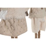 Julepynt Home ESPRIT Hvid Beige 25 x 18 x 44 cm (2 enheder) #3