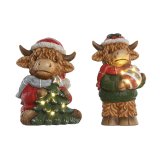 Julepynt Home ESPRIT Multifarvet 22,5 X 19 X 38 CM (2 enheder) #2