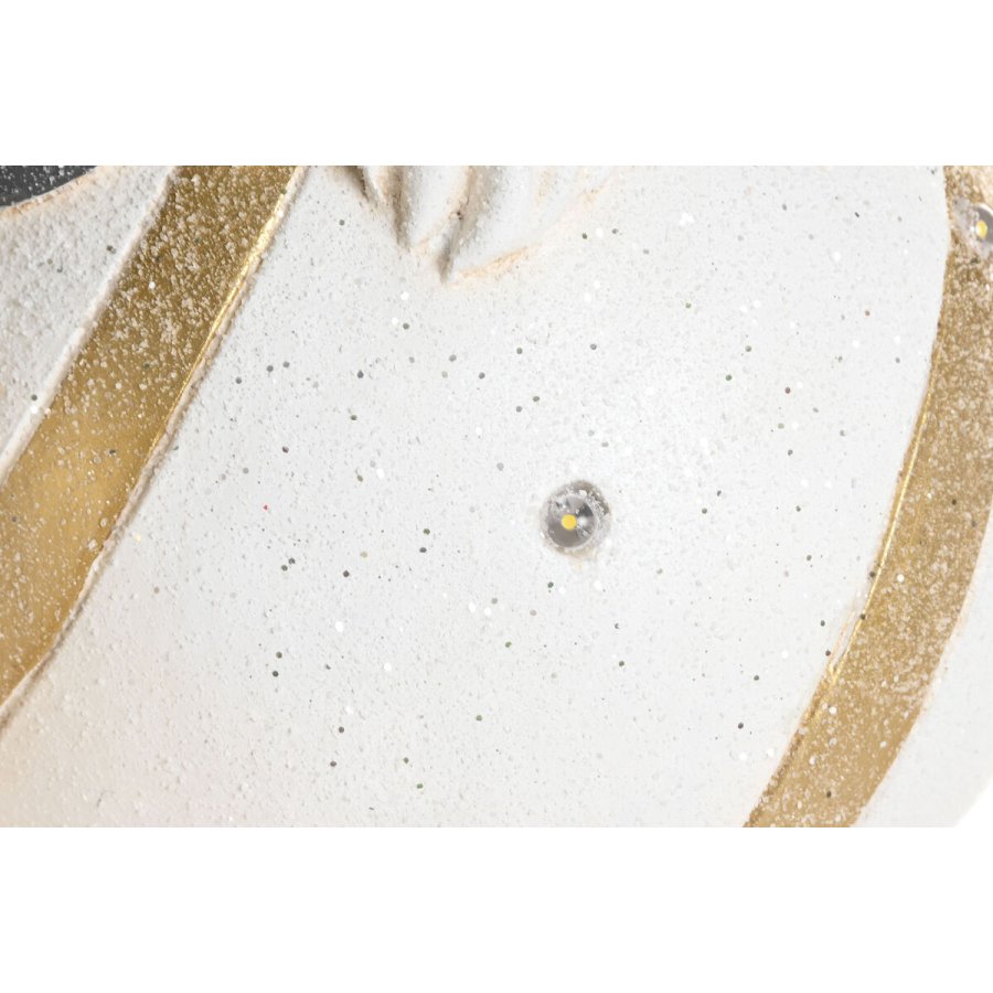 Julepynt Home ESPRIT Hvid Gr�n Gylden Dv�rg 23 X 21,5 X 55 CM (3 enheder) #4