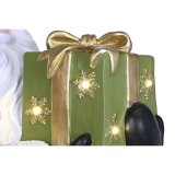 Julepynt Home ESPRIT Multifarvet Julemanden 52 X 45 X 121 CM #3