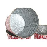 Spil med Dekorative �sker Home ESPRIT R�d Gr�n Jul 21 x 21 x 19 cm (2 enheder) #3