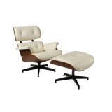 Lnestol Home ESPRIT Hvid Brun Valnd 89 X 87 X 79 cm #2