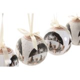 Julekugle Home ESPRIT Multifarvet PVC (14 Dele) #2