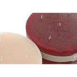 Stearinlys Home ESPRIT R�d Fl�defarvet Jul 25 x 25 x 10 cm (2 enheder) #3