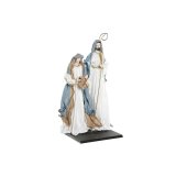 Betlehem dekoration Home ESPRIT Bl� Hvid 27 x 24 x 50 cm #4