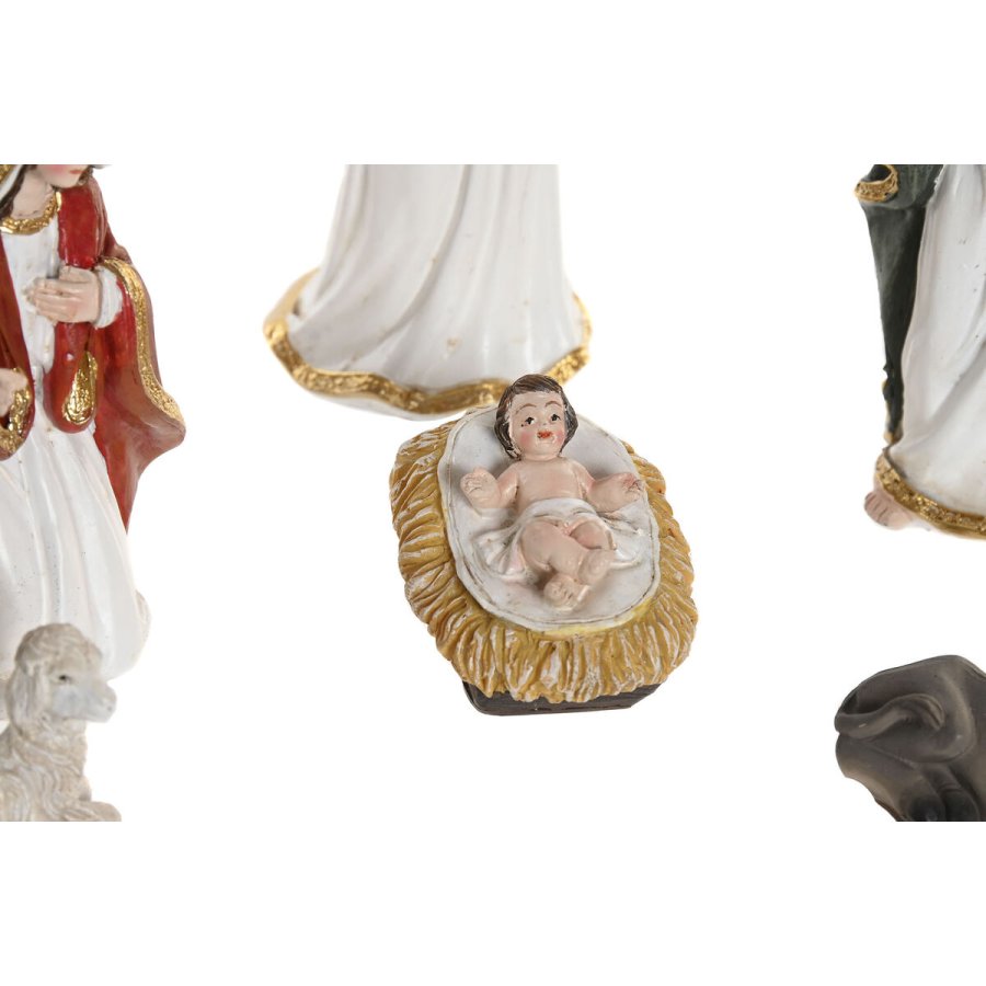 Betlehem dekoration Home ESPRIT Multifarvet Harpiks (8 Dele) #3