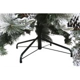 Juletr� Home ESPRIT Hvid PVC snefald 140 x 140 x 240 cm #4