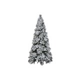 Juletr� Home ESPRIT Hvid PVC snefald 140 x 140 x 240 cm #6