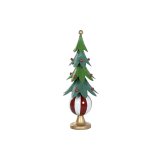 Juletr Home ESPRIT Hvid Rd Grn Gylden Metal #3