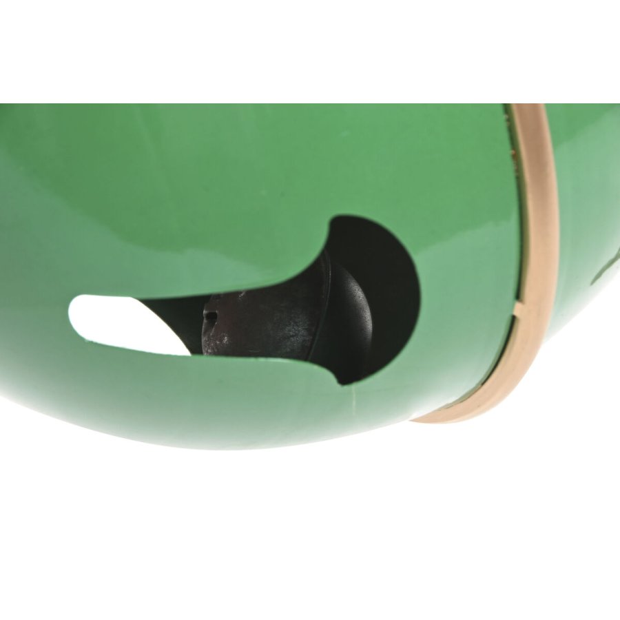 Julekugle Home ESPRIT R�d Gr�n Gylden Metal 24,5 x 24,5 x 50 cm (2 enheder) #4