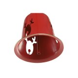 Julepynt Home ESPRIT Hvid R�d Gr�n Gylden Metal 18,5 x 18,5 x 24 cm (4 enheder) #3