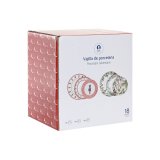 Spisestel Home ESPRIT Hvid R�d Gr�n Porcel�n Jul 18 Dele #4