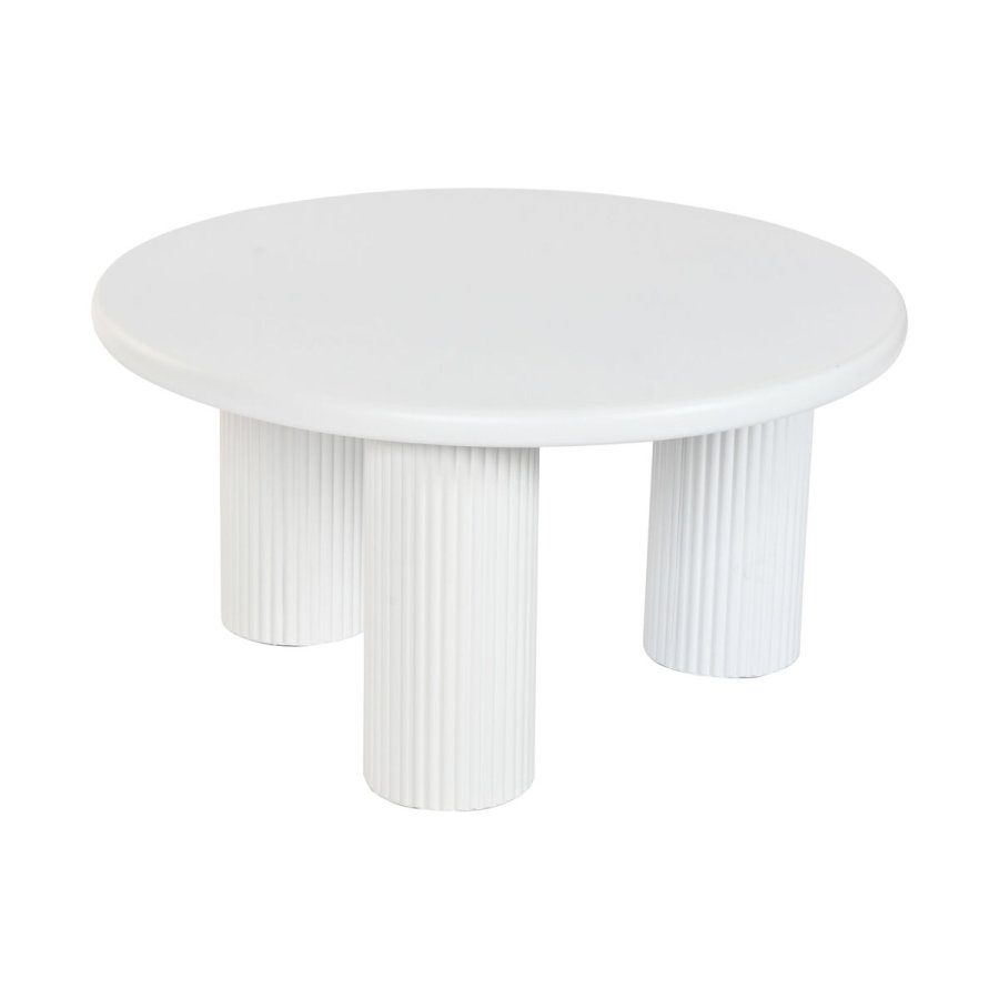 Sofabord Home ESPRIT Hvid 75 x 75 x 40 cm #1