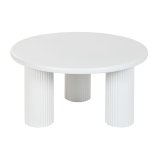 Sofabord Home ESPRIT Hvid 75 x 75 x 40 cm #5