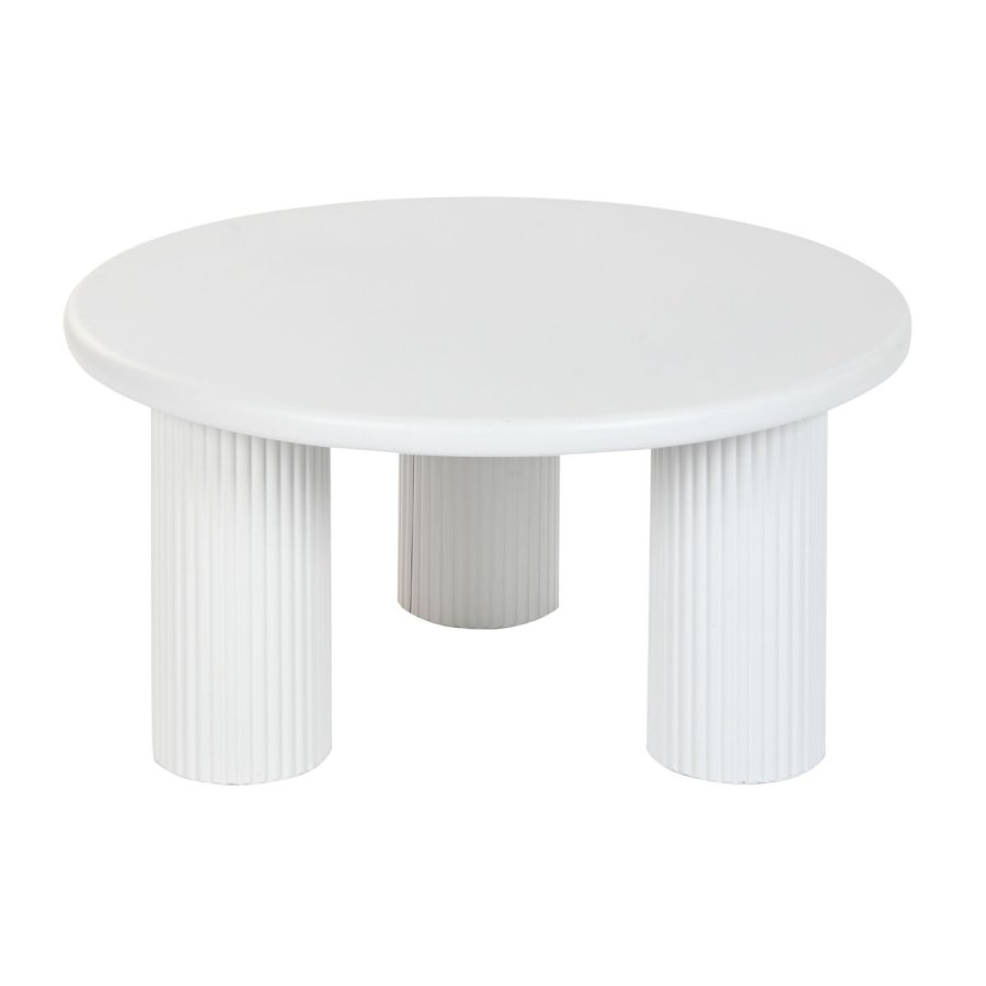 Sofabord Home ESPRIT Hvid 75 x 75 x 40 cm #5