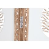 Sammenfoldelig skrm Home ESPRIT Hvid Natur Mangotr Tr MDF 153 X 2,3 X 182 CM #2