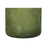 Vase Home ESPRIT Grn Genbrugsglas ldet overflade 18 x 18 x 75 cm #4