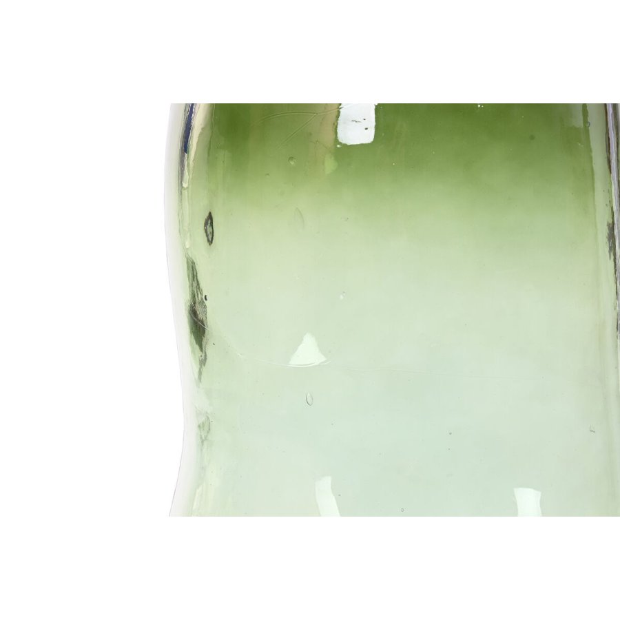 Vase Home ESPRIT Grn Genbrugsglas 34 x 34 x 73 cm #4