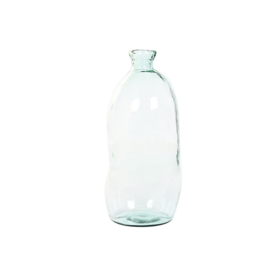 Vase Home ESPRIT Gennemsigtig Genbrugsglas 34 x 34 x 73 cm #1