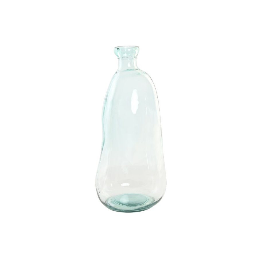 Vase Home ESPRIT Gennemsigtig Genbrugsglas 22 x 22 x 51 cm #1