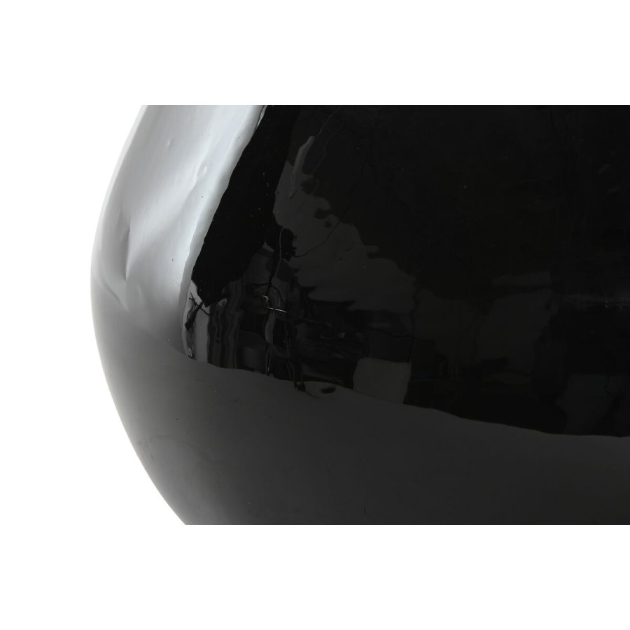 Vase Home ESPRIT Sort Genbrugsglas 31 x 31 x 32 cm #5